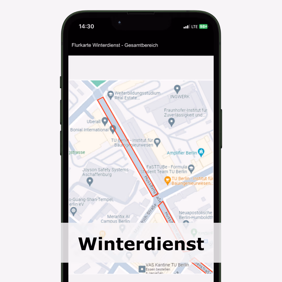 Hausmeister Software WAIOX Winterdienst